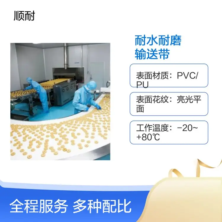 屠宰/水产加工输送带:耐刀割与排水设计要点 - 顺耐输送带技术资料